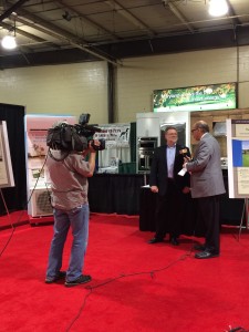 Ron Matz dropped by the Life-Changing Products exhibit in Baltimore