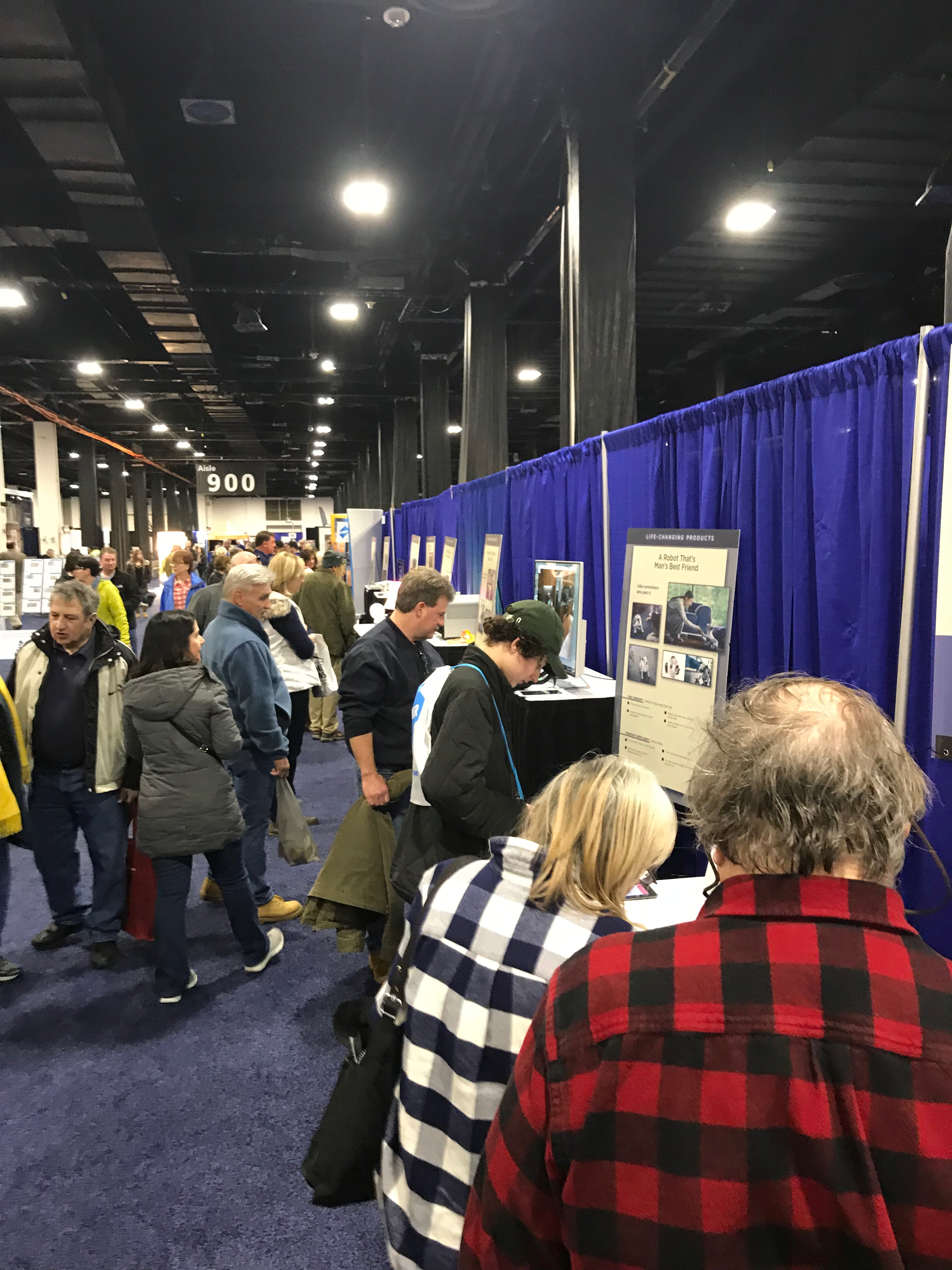 Big Crowds Come Out at Boston Home and Garden Show